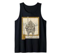 Sir Cumference Medieval Knight Ren Faire Meme Funny Graphic Tank Top