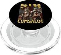 Sir Cumsalot Funny Offensive Knight Meme Bootleg Graphic PopSockets PopGrip for MagSafe
