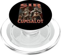Sir Cumsalot Funny Offensive Knight Meme Bootleg Graphic PopSockets PopGrip for MagSafe