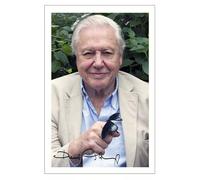 Sir David Attenborough Autographed Signed 6x4 Photo