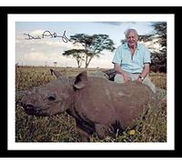 Sir David Attenborough Autographed Signed & Framed Photo Display 1