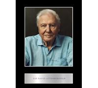 Sir David Attenborough Pre Printed Signature Signed Mounted Photo Display #13 Printed Autograph Picture 10x8 Inch Mount