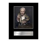 Sir David Attenborough Signed Mounted Photo Display #3 Autographed Gift Picture Print