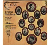 Sir Edward Elgar - CFP 40022 Elgar Enigma Variations London Philharmonic Adrian Boult LP