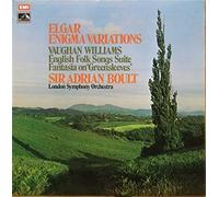 Sir Edward Elgar - Elgar Enigma Variations, Vaughan Williams English Folk Song Suite, Fantasia On 'Greensleeves'