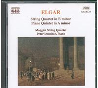 Sir Edward Elgar - String Quartet In E Minor / Piano Quintet In A Mino - C600z