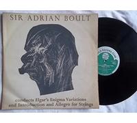 Sir Edward Elgar - T 158 Elgar Enigma/Intro & Allegro LPO Adrian Boult LP