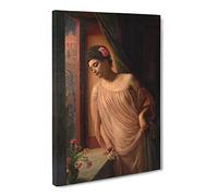 Sir Edward John Poynter Arsterie Canvas Print | Gallery Wrapped 30mm Frame Wall Art | 30x20 inches | Ready to Hang | Modern Picture | Living Room Bedroom Lounge Office