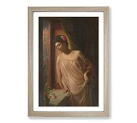 Sir Edward John Poynter Arsterie Framed Print | A2 Oak Framed Wall Art | Ready to Hang | Modern Nature Picture | Living Room Bedroom Lounge Office