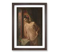 Sir Edward John Poynter Arsterie Framed Print | A2 Walnut Framed Wall Art | Ready to Hang | Modern Nature Picture | Living Room Bedroom Lounge Office