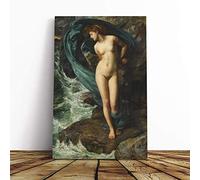 Sir Edward John Poynter Sacrifice to The Sea Canvas Print | Gallery Wrapped 30mm Frame Wall Art | 30x20 inches | Ready to Hang | Modern Seascape Picture | Living Room Bedroom Lounge Office