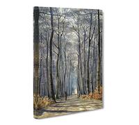 Sir Edward John Poynter The Woods Canvas Print | Gallery Wrapped 30mm Frame Wall Art | 20x14 inches | Ready to Hang | Modern Landscape Picture | Living Room Bedroom Lounge Office
