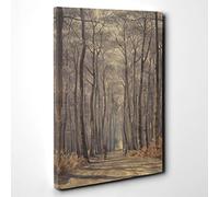 Sir Edward John Poynter The Woods Canvas Print | Gallery Wrapped 30mm Frame Wall Art | 30x20 inches | Ready to Hang | Modern Landscape Picture | Living Room Bedroom Lounge Office
