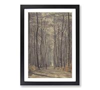 Sir Edward John Poynter The Woods Framed Print | A2 Black Framed Wall Art | Ready to Hang | Modern Landscape Picture | Living Room Bedroom Lounge Office