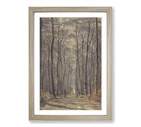 Sir Edward John Poynter The Woods Framed Print | A2 Oak Framed Wall Art | Ready to Hang | Modern Landscape Picture | Living Room Bedroom Lounge Office