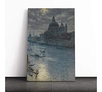 Sir Edward John Poynter Venice Canvas Print | Gallery Wrapped 30mm Frame Wall Art | 24x16 inches | Ready to Hang | Modern Picture | Living Room Bedroom Lounge Office