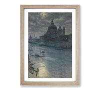Sir Edward John Poynter Venice Framed Print | A2 Oak Framed Wall Art | Ready to Hang | Modern Nature Picture | Living Room Bedroom Lounge Office