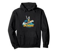 Sir Fboard Medieval Knight Surfing Fantasy Pullover Hoodie