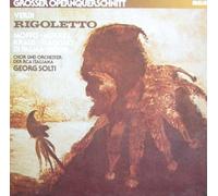 Sir Georg Solti 6 Chor und Orchester der RCA Italiana - Verdi: RIGOLETTO (Großer Querschnitt: Rome, RCA Italiana Studios, June, 1963) [Vinyl LP] [Schallplatte]