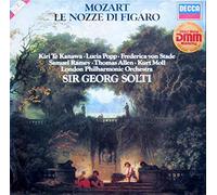 Sir Georg Solti & London Philharmonic Orchestra / Kiri Te Kanawa / Lucia Popp / Frederica von Stade / Samuel Ramey / Thomas Allen / Kurt Moll u.a. - Mozart: Le Nozze di Figaro (Gesamtaufnahme, italienisch) [Vinyl Schallplatte] [4 LP Box-Set]