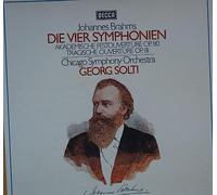 Sir Georg Solti und das Chicago Symphony Orchestra - Brahms: Die vier Symphonien [Vinyl Schallplatte] [4 LP Box-Set]