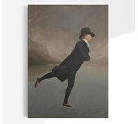Sir Henry Raeburn The Skating Minister | Vintage Painting, Reverend Robert Walker Print, Antique Fine Art Wall Poster Artwork Picture