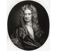 Sir Isaac Newton 1642-1727 English Physicist and Mathematician Ken Welsh Poster, After a Painting by Sir George Kneller (13x16)