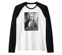 Sir Isaac Newton Raglan Baseball Tee