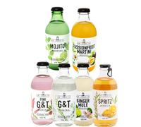 Sir James 101 Mixed Case - Alcohol Free Mocktails, Six Bottles (1 of Each)