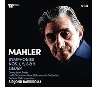 Sir John Barbirolli - Mahler: Symphonies Nos. 1, 5, 6, 9, Lieder