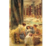 Sir Lawrence Alma-Tadema: The Baths of Caracalla. Fine Art Print/Poster. Size A3 (42cm x 29.7cm)