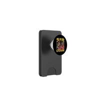 Sir Loin Funny Offensive Knight Pun Meme Bootleg Graphic PopSockets PopWallet for MagSafe