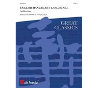 Sir Malcolm Arnold: English Dances, Set 1, Op. 27: No. 1: Brass Band: Score and