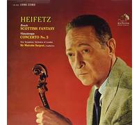 Sir Malcolm Sargent - Bruch: Scottish Fantasy/ Vieuxtemps: Concerto No. 5/ Heifetz, Violin [VINYL]