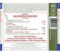 SIR PETER MAXWELL DAVIES: STRATHCLYDE CONCERTOS NOS. 7 & 8; MACDONALD DANCES NEW