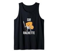 Sir Rachette Cheese Knight Humor Fun Tank Top