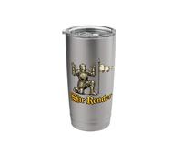 Sir Render Surrender Funny Medieval Gen Z Brainrot Meme Gag Stainless Steel Insulated Tumbler