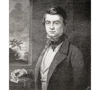 Sir Richard Temple II 1st Baronet 1826 ÔøΩ 1902. Seen here aged 20. Administrator in British India and a British politician. From The Strand Magazine published January to June 1894. Poster Print by