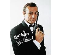 Sir Sean Connery - James Bond Signed Autographed A4 Photo Print