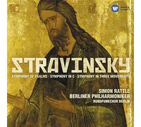 Sir Simon Rattle - Stravinsky: Symphony Of Psalms/Symphony In C/Symphony In Three Movements by Sir Simon Rattle (2008-07-08)