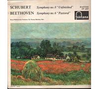 Sir Thomas Beecham / Royal Philharmonic Orchestra - EFL 2505 Schubert 8/Beethoven 6 Royal Philharmonic Thomas Beecham LP