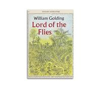 Sir William Gerald Golding Lord Of The Flies Art Canvas Poster Bedroom Living Room Decoration Painting Unframe-style 16x24inch(40x60cm)