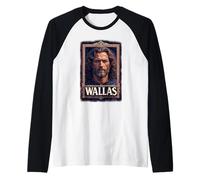 Sir William Wallace Scottish Knight Raglan Baseball Tee