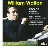 Sir William Walton – Facade / Music from Henry V / Orb and Sceptre – CD – Legendary Recordings