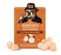 Sir Winston's Old Fashioned Hard Sweets, Whisky Inspired Hard Candy 140g, Vegan, Gluten-Free, Handcrafted in Yorkshire