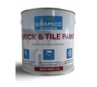 Siramico Coatings - Brick & Tile Paint - Matt - Brick Red - 2.5 Litres