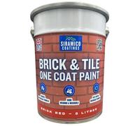 Siramico Coatings - Brick & Tile Paint - Matt - Brick Red - 5 Litres