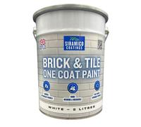 Siramico Coatings - Brick & Tile Paint - Matt White - 5 Litres