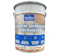 SIRAMICO COATINGS Clear Binding Primer I 5 Litres I Water-Based Acrylic Sealer & Surface Stabiliser for Peeling Paint, Flaking Plaster, Chalky Walls I Deep Penetration, Breathable & Durable Bond