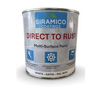 SIRAMICO COATINGS - DIRECT TO RUST - SATIN (WHITE (RAL 9010))